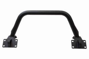 Jeep Wrangler JL Front Winch Bumper - Fishbone Offroad - Stubby - Black Powdercoat - `18-`27